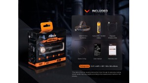 Fenix HM61R V2.0 - Lanternă frontală - 1600 Lumeni - 162 Metri